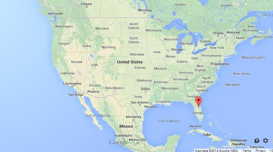 Orlando რუკა აშშ