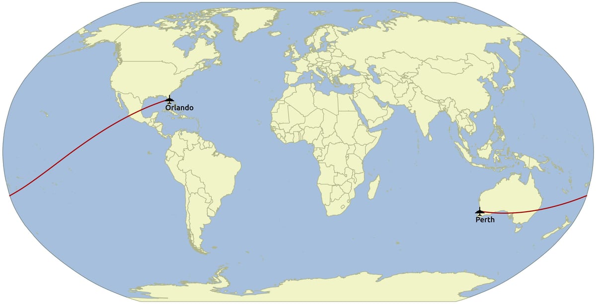 Orlando მსოფლიო რუკა