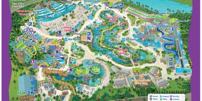 Map of Aquatica Orlando