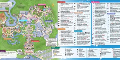 Disney World map Orlando