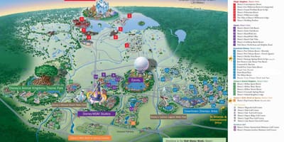 რუკა Disney World
