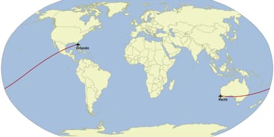 Orlando მსოფლიო რუკა