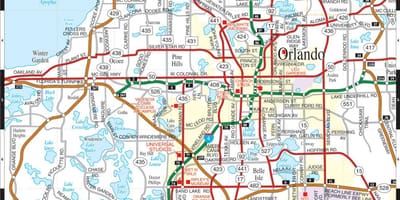 საგზაო რუკა Orlando